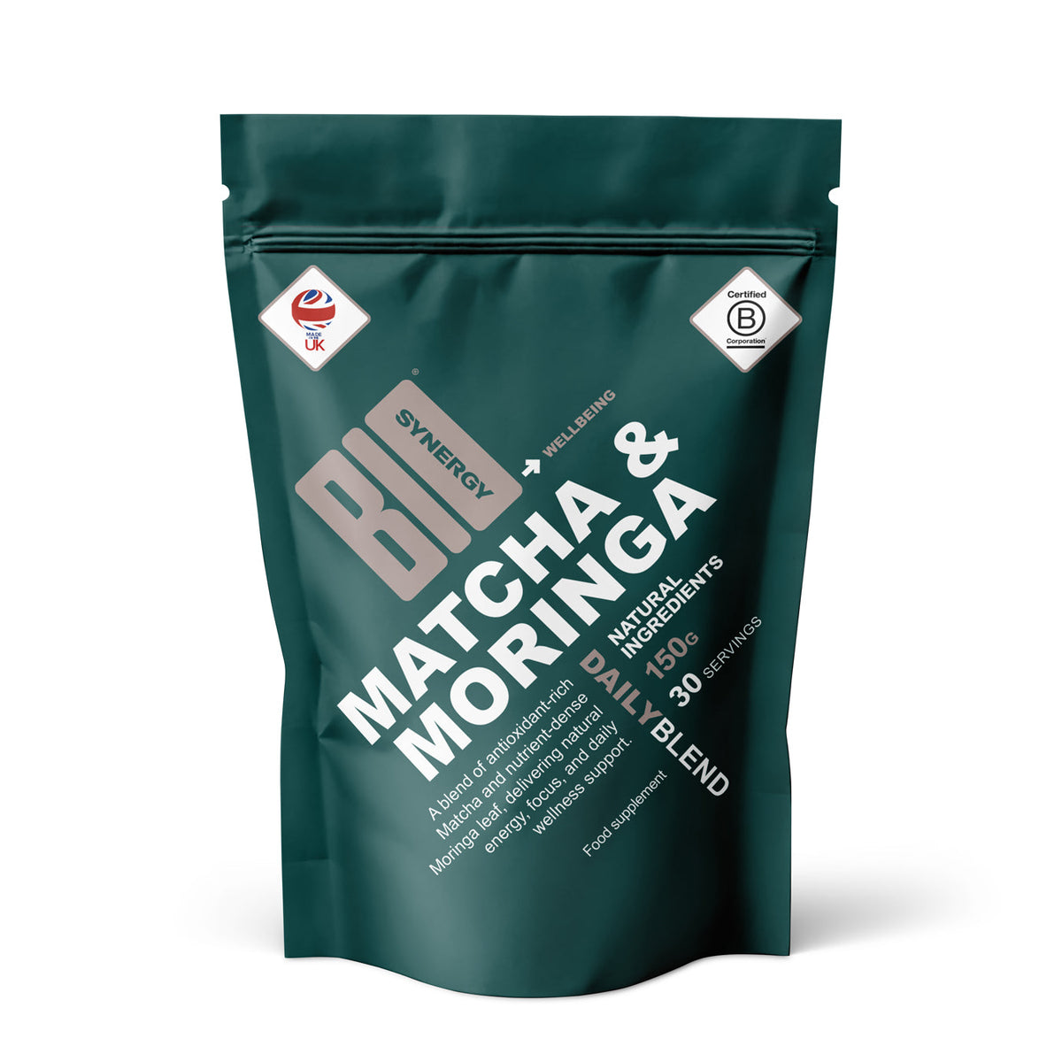 Bio-Synergy Matcha 150g 15g packshot