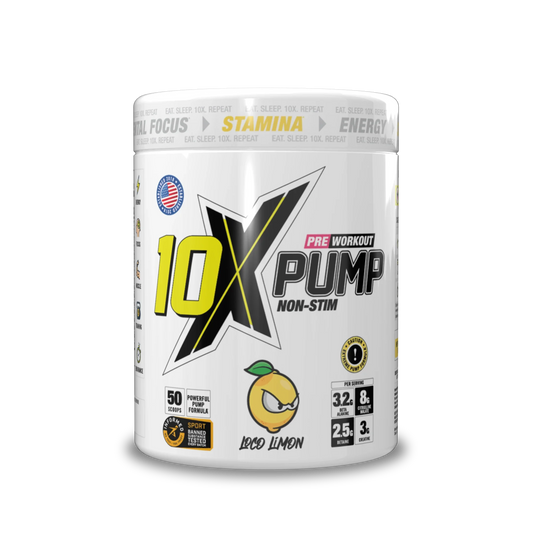 10X Athletic PUMP 600g - Loco Limon