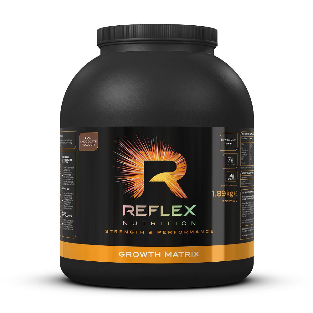 Reflex Nutrition Growth Matrix 1.8kg Chocolate packshot