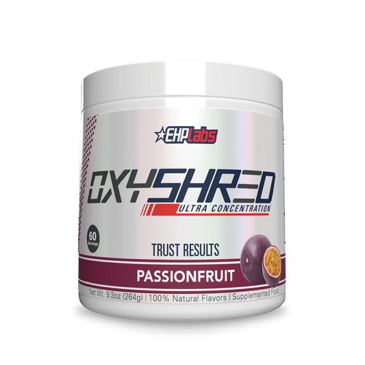 EHP Labs OxyShred 276g Passionfruit packshot