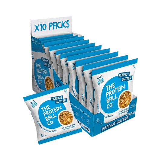 The Protein Ball Co Whey Protein Balls 10x45g Peanut Butter packshot