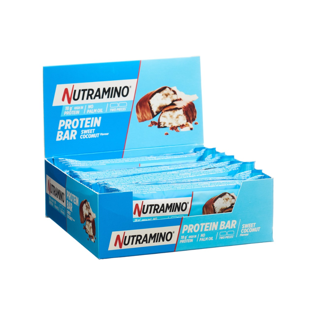Nutramino PROTEIN BAR box, coconut