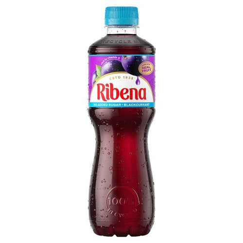 Ribena Blackcurrant No Added Sugar 500ml