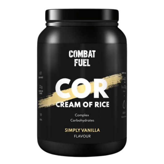 Combat Fuel Cream of Rice 1.8kg Simply Vanilla packshot