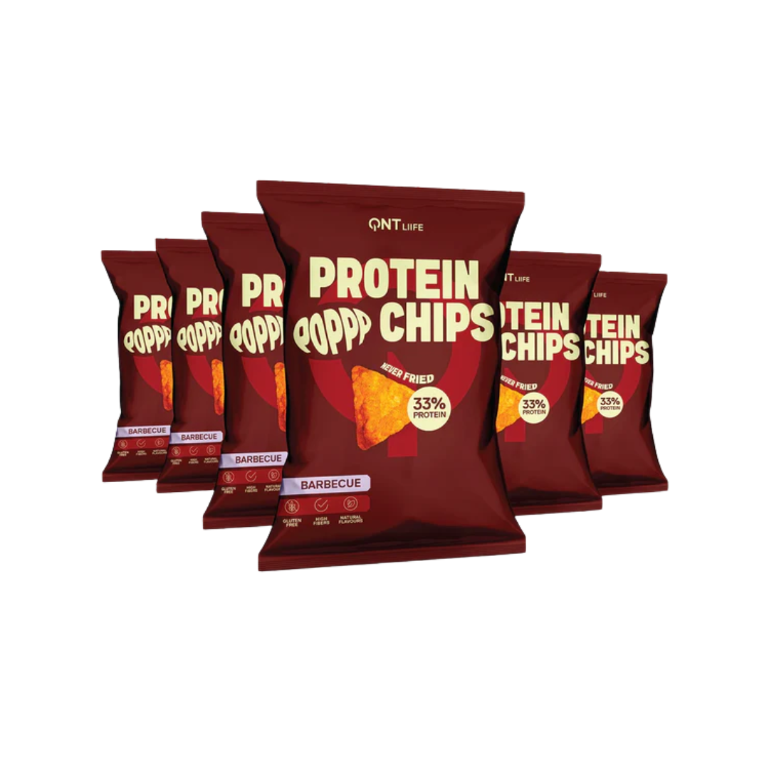 QNT Protein Chips 12x50g Barbecue packshot