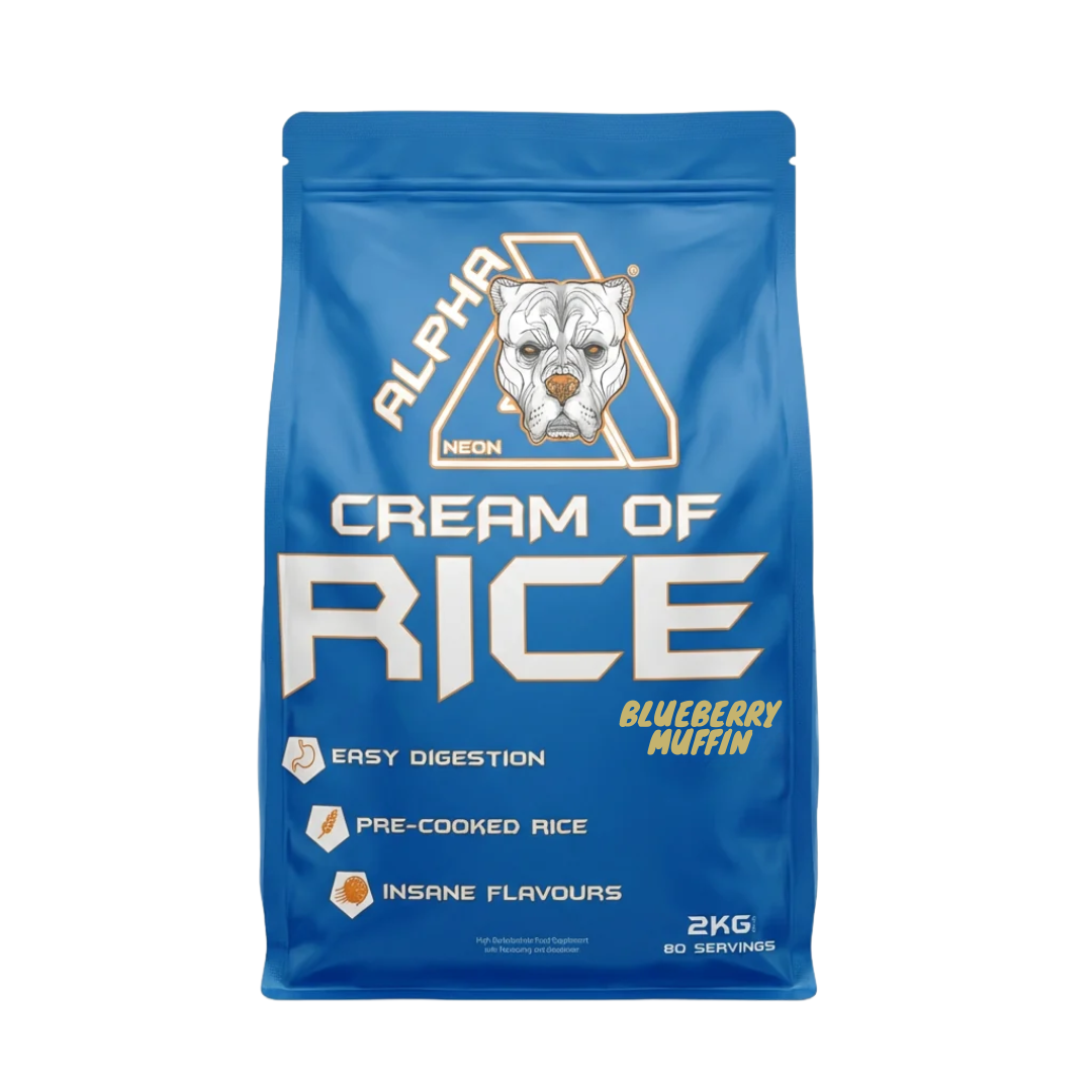 Alpha Neon Cream Of Rice 2kg Blueberry Muffin packshot
