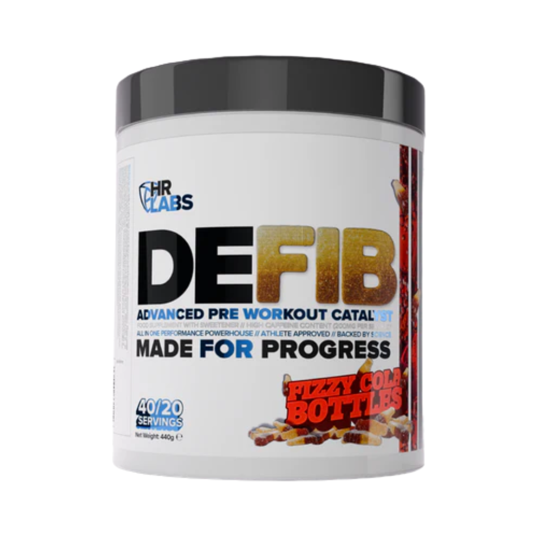 HR Labs DEFIB 440g Fizzy Cola Bottles packshot