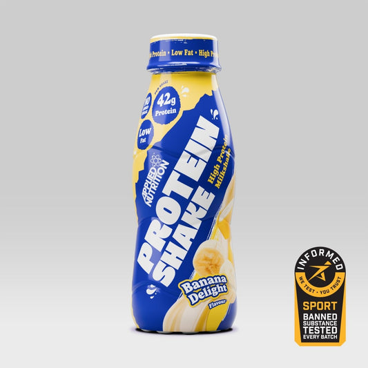 Applied Nutrition High Protein Shake 8x500ml — Banana Delight — product front