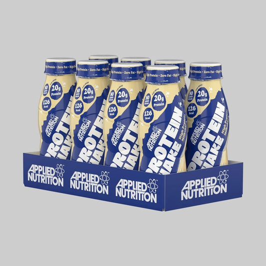 Applied Nutrition High Protein Shake 8x330ml — White Chocolate — product front