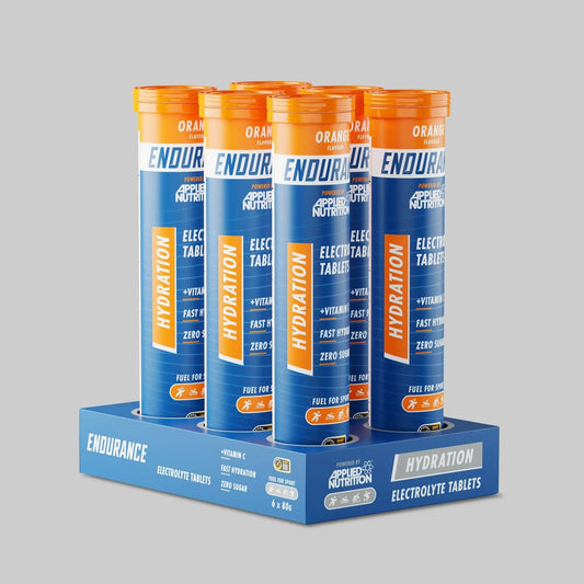 Applied Nutrition Effervescent Electrolyte Tabs 6x20 Tabs — Orange — product front