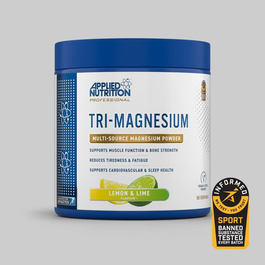 Applied Nutrition Tri-Magnesium Powder 200g — Lemon & Lime — product front