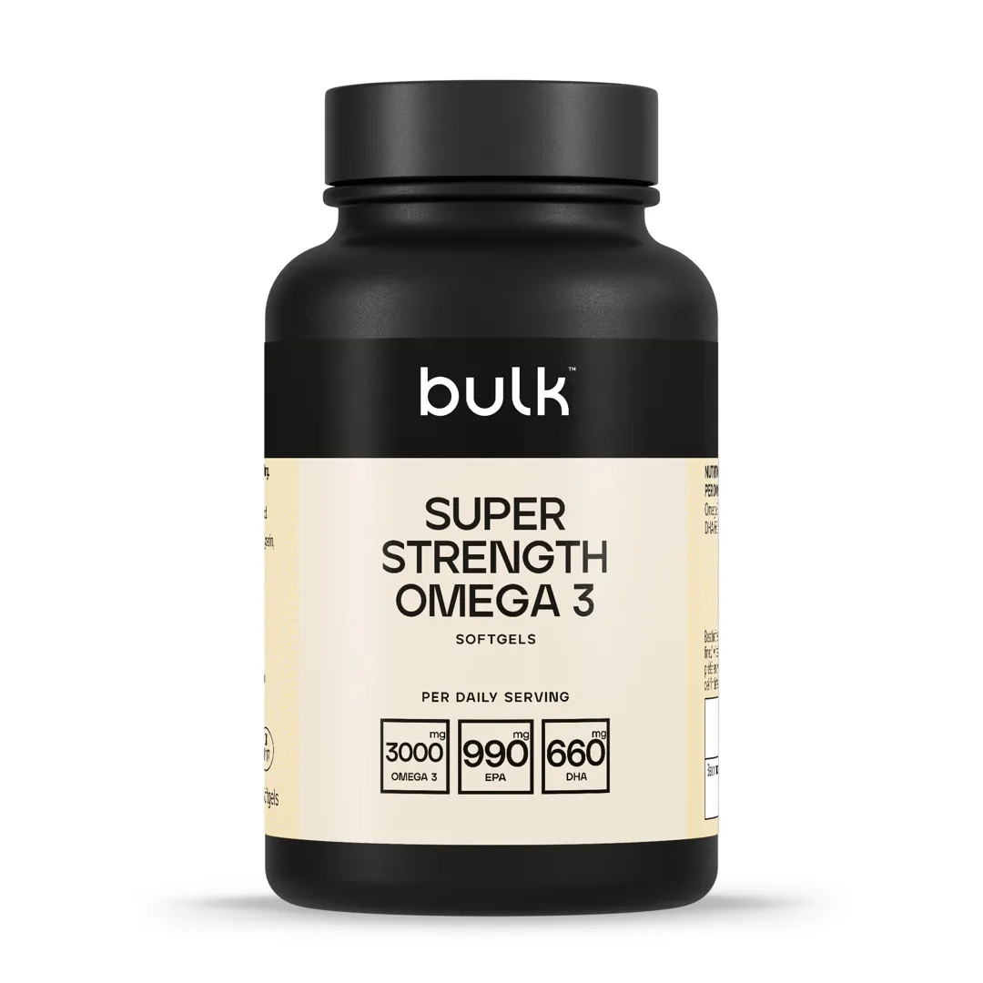 Bulk Super Strength Omega 3 90 Softgels — BLK082