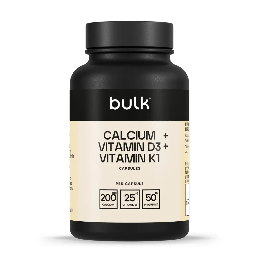 Bulk Calcium + Vitamin D3 + Vitamin K1 270 Caps — BLK109
