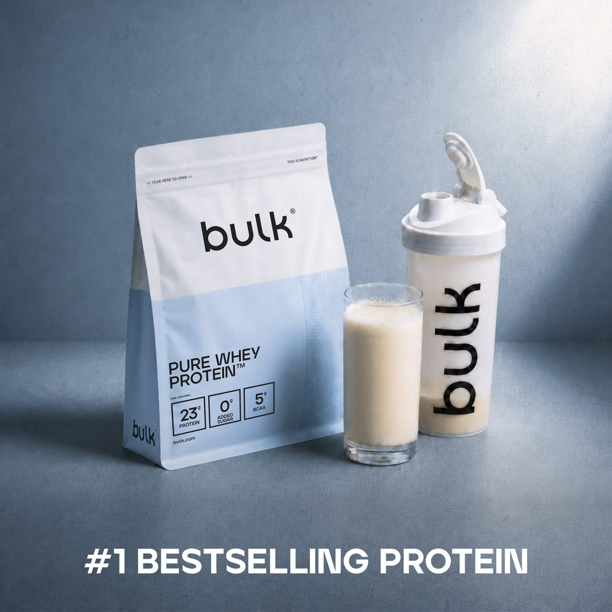 Bulk Pure Whey Protein 1.8kg Vanilla