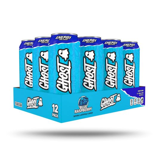 Ghost Energy Drink 12x500ml - Blue Raspberry