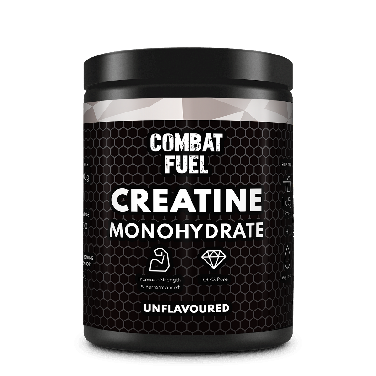Combat Fuel Pure Creatine Monohydrate 500g