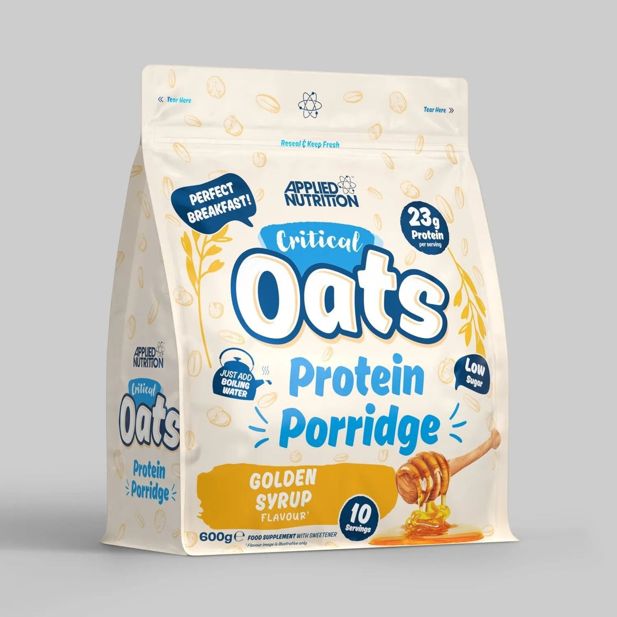 Applied Nutrition Critical Oats 600g — Golden Syrup