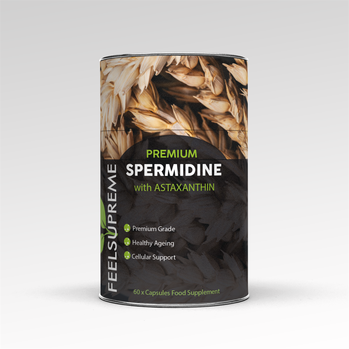 Feel Supreme Premium Spermidine & Astaxanthin Complex 60 Caps packshot