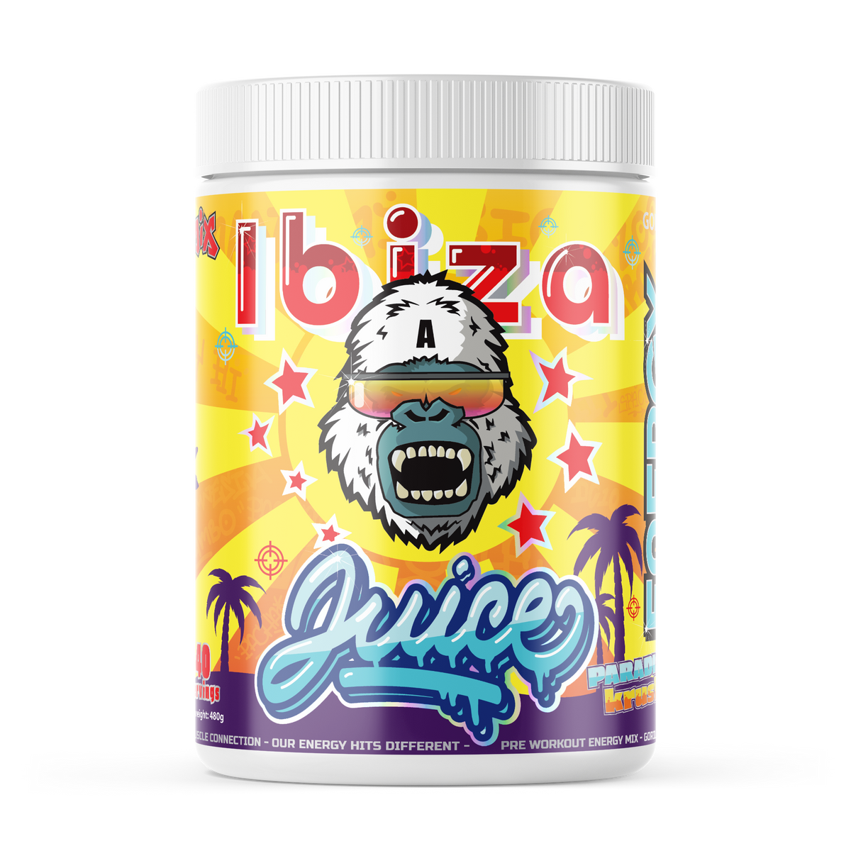 Gorillalpha Ibiza Juice 480g Paradise Crush Paradise Krush packshot