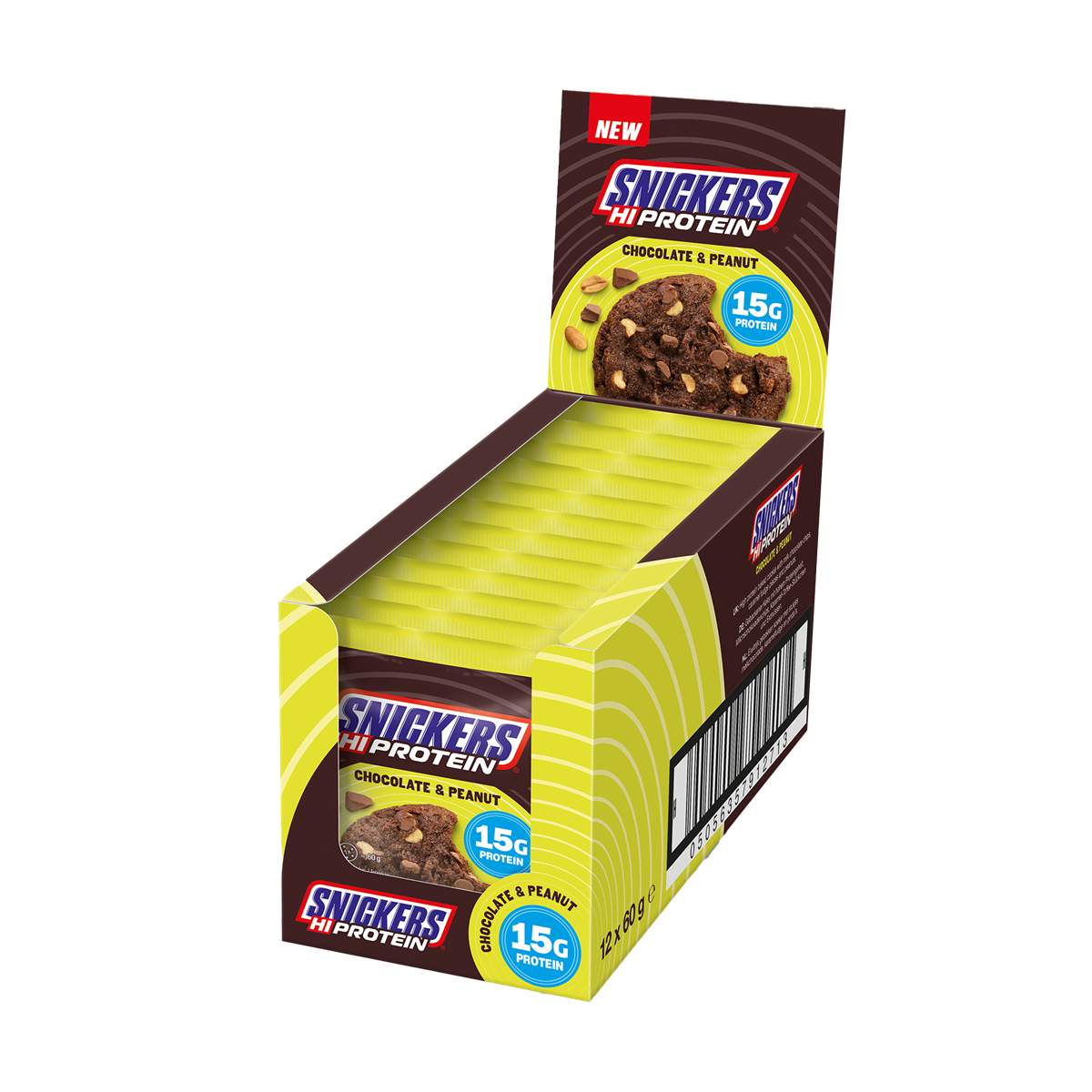 Mars Protein Cookie Original 12x60g - Snickers product packaging