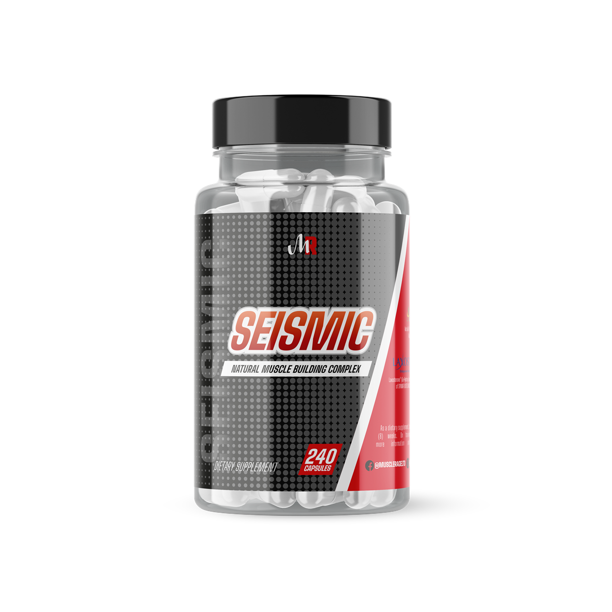 Muscle Rage Seismic 240 Caps — MRA011