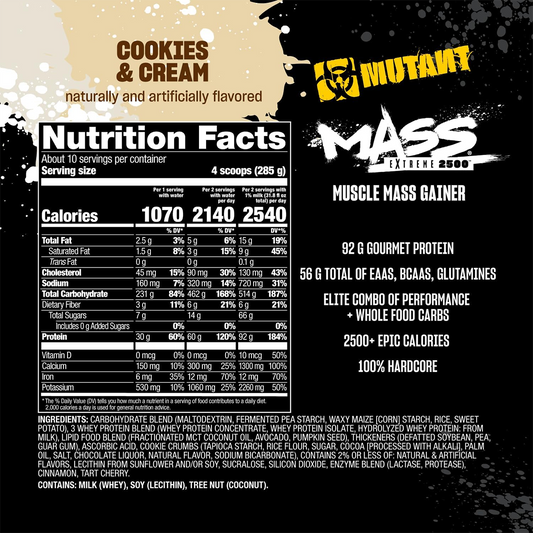 Mutant Mass Extreme 2500 2.72kg — secondary