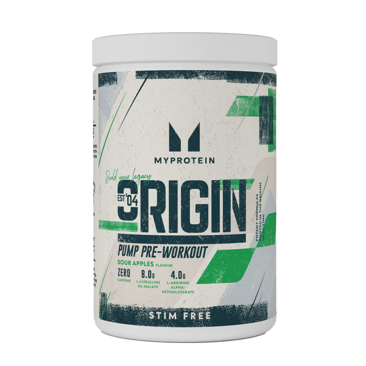 MyProtein Origin Pre-Workout Stim-Free 600g — MYP151