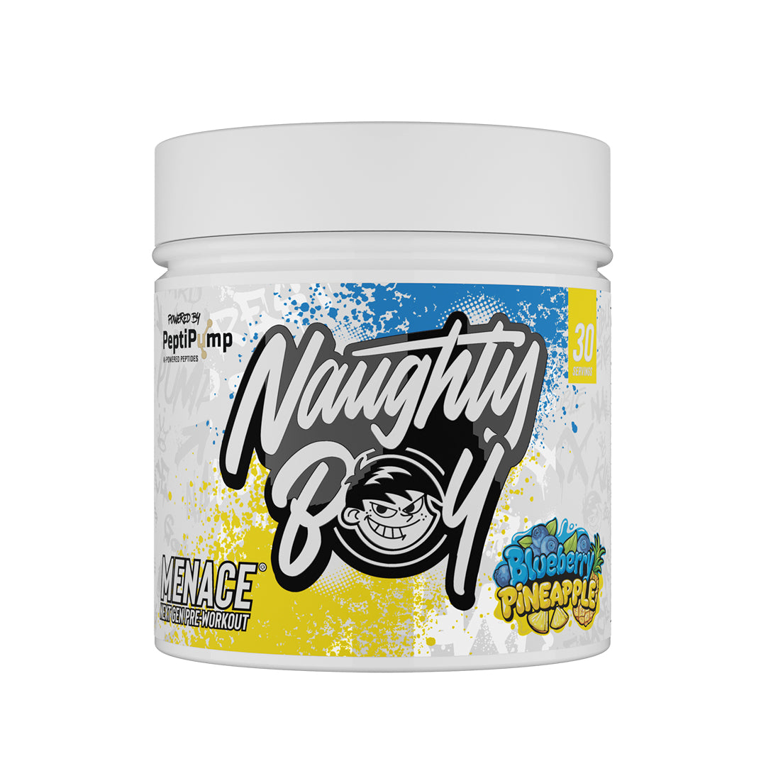 Naughty Boy Menace 210g Blueberry Pineapple packshot