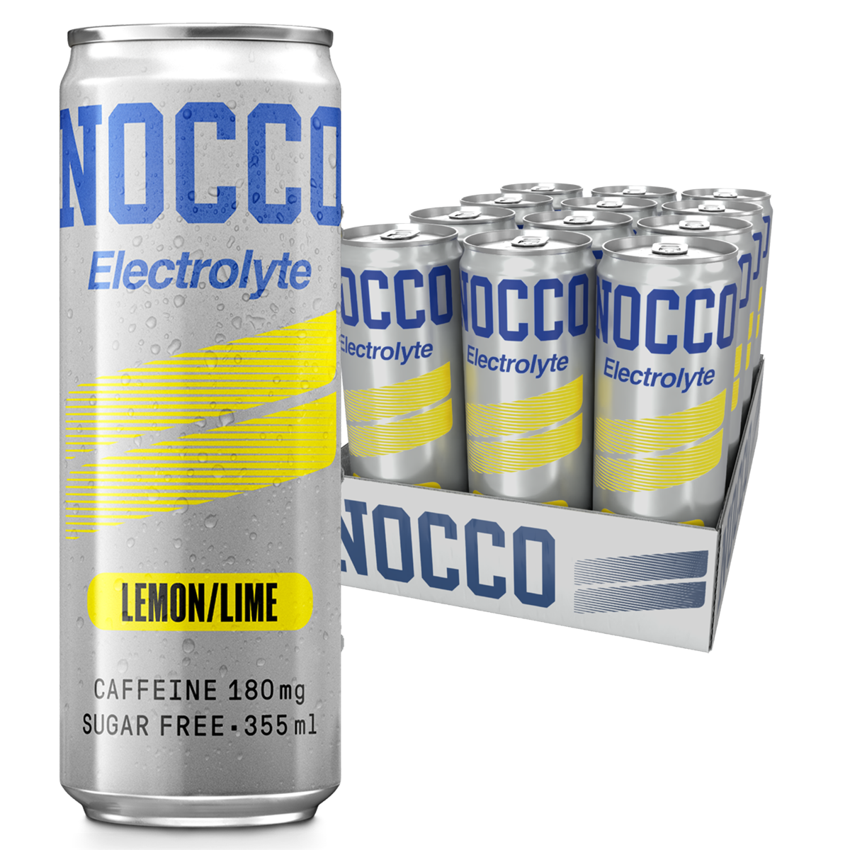 NOCCO 12x355ml Lemon Lime packshot