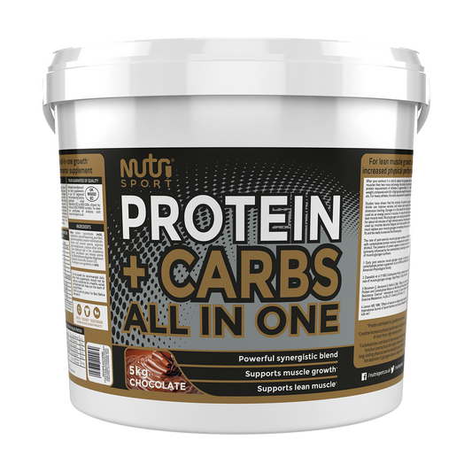 NutriSport Protein + Carbs 5kg Chocolate packshot