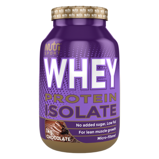NutriSport Whey Isolate 1kg Chocolate packshot