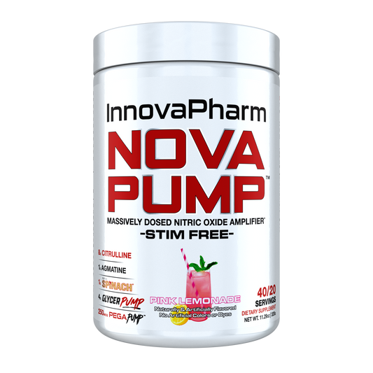Innovapharm NovaPumpp 320g - Pink Lemonade product packaging
