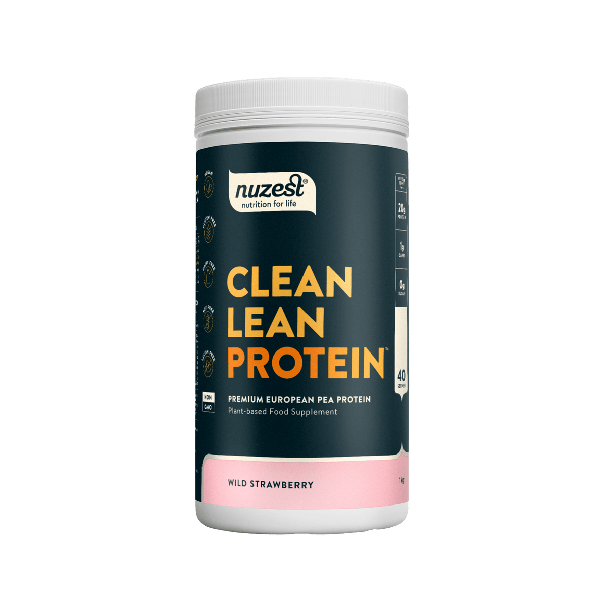 Nuzest Clean Lean Protein 1kg - Wild Strawberry