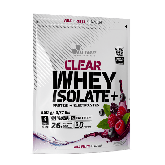 Olimp Sport Nutrition Clear Whey Isolate+ 350g — Wild Fruits — product front