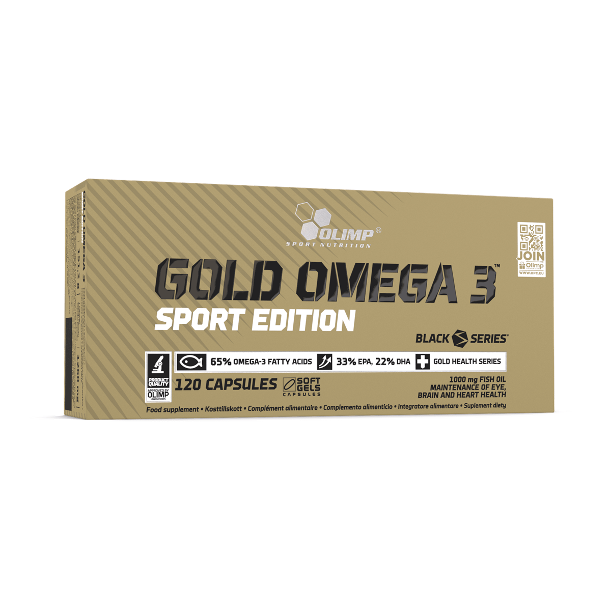 Olimp Sport Nutrition Gold Omega 3 120 Caps — OLM016