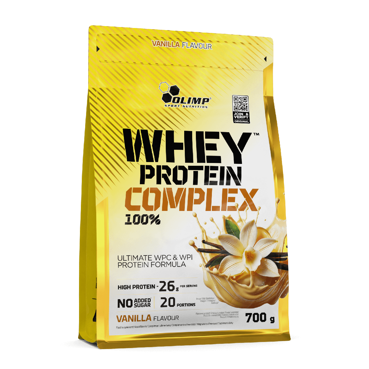 Olimp Sport Nutrition Whey Protein Complex 700g — Vanilla — product front