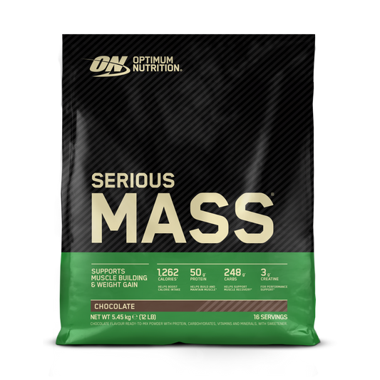 Optimum Nutrition Serious Mass 5.45kg — Chocolate — product front