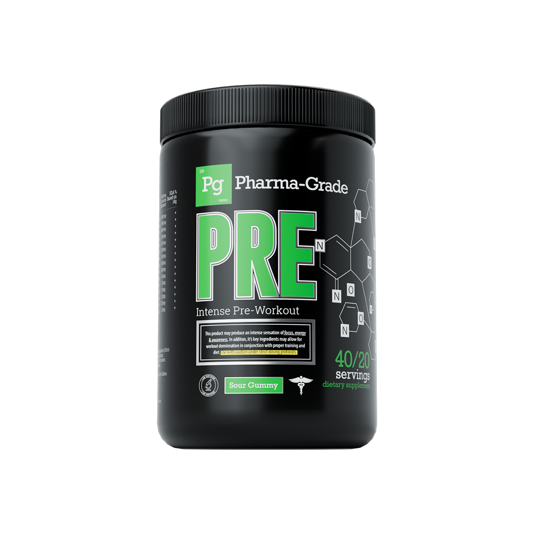 Pharma Grade PRE 380g - Sour Gummy
