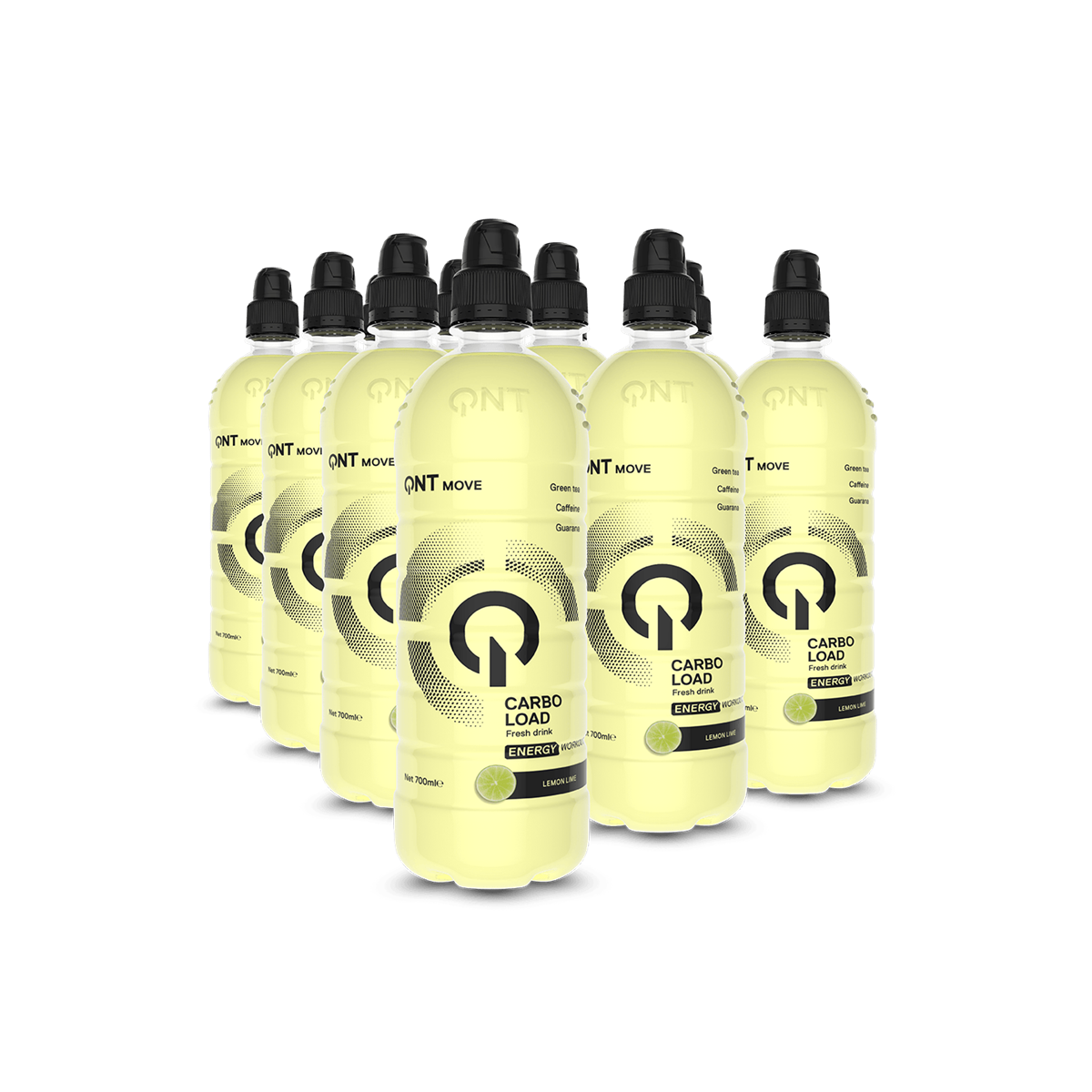 QNT Carbo Load 12x700ml - Lemon Lime product packaging