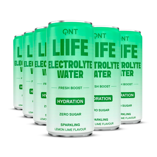 QNT Electrolyte Water 12x330ml Lemon Lime