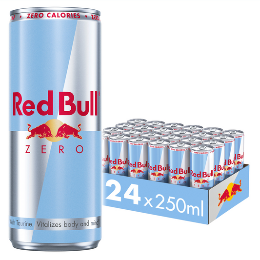 Red Bull 24x250ml - Zero product packaging