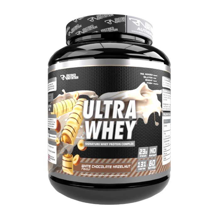 Refined Nutrition Ultra Whey 2kg — White Chocolate Hazelnut