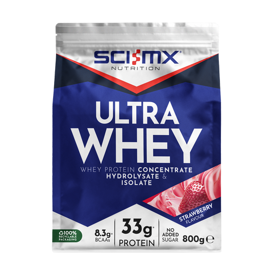 Sci-MX Ultra Whey 800g - Strawberry