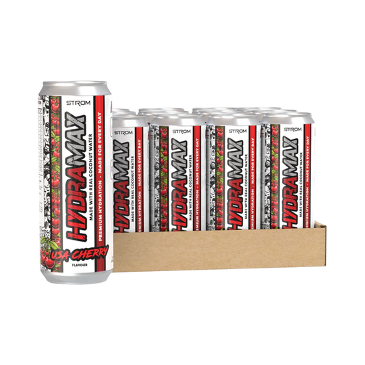 Strom Sports HydraMax Can 12x500ml USA Cherry