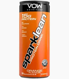 VOW Nutrition Sparklean Protein Drink 12x330ml — Orange