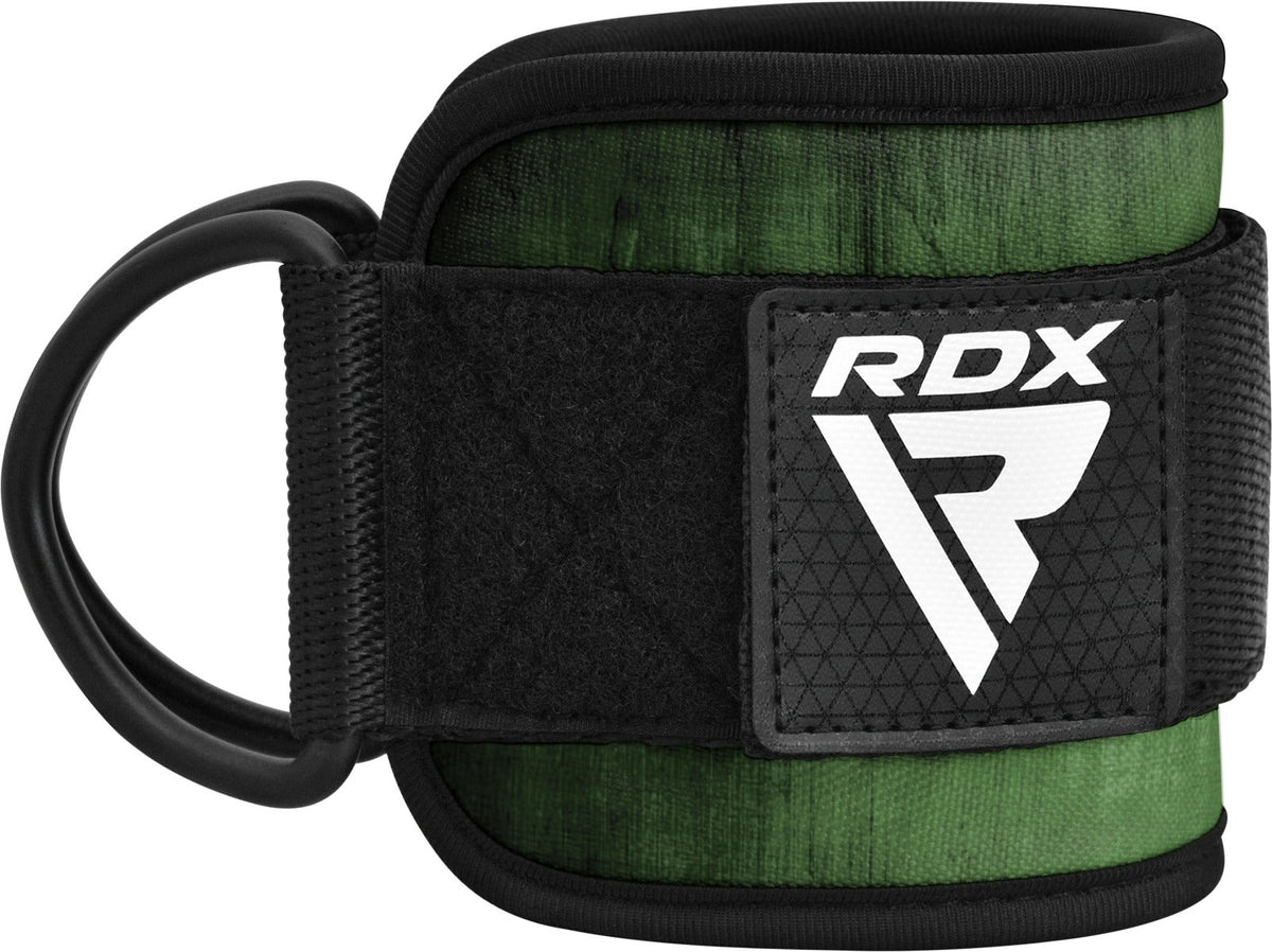 RDX Gym Ankle Pro A4 Pair Army Green packshot