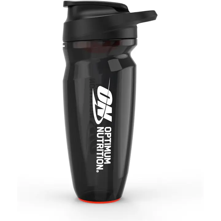Optimum Nutrition Opti-Lock Shaker 600ml Black packshot