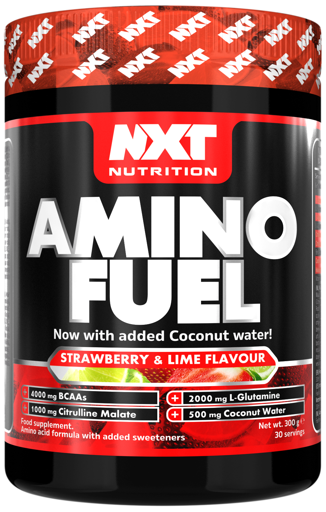NXT Nutrition Amino Fuel 300g Strawberry Lime packshot