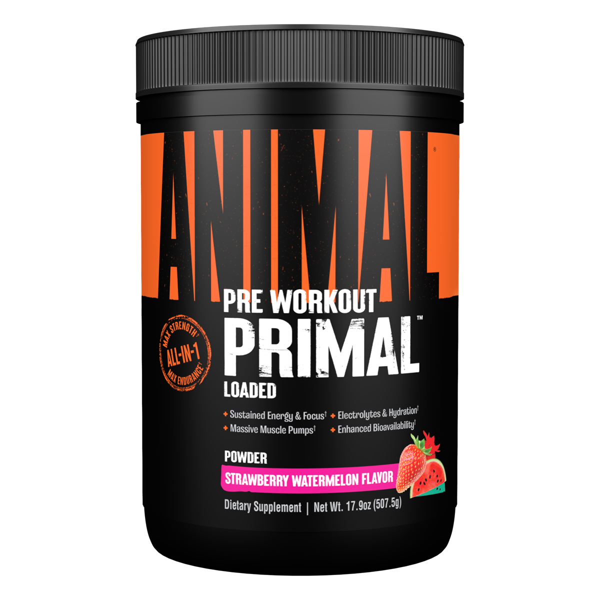 Animal Primal 507.5g - Strawberry Watermelon product packaging
