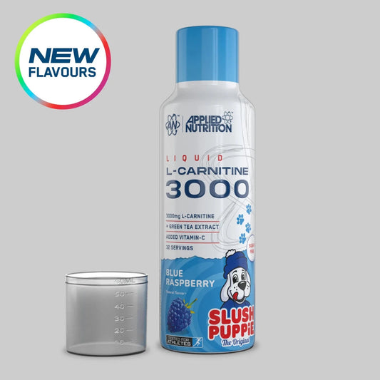 Applied Nutrition L-Carnitine 3000 480ml - Blue Raspberry Slush Puppie - manufacturer product image